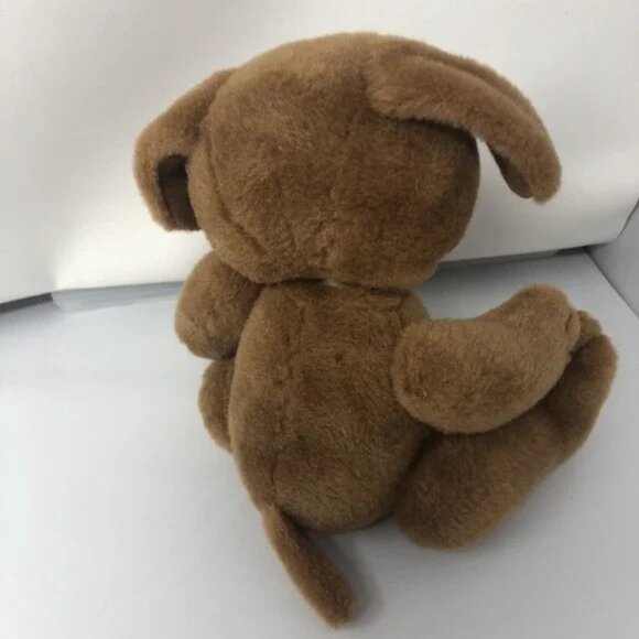 Swapets Plush Jointed Brown Dog Rotating Head 10 Inches Laying Flat‎ - Picture 2 of 2